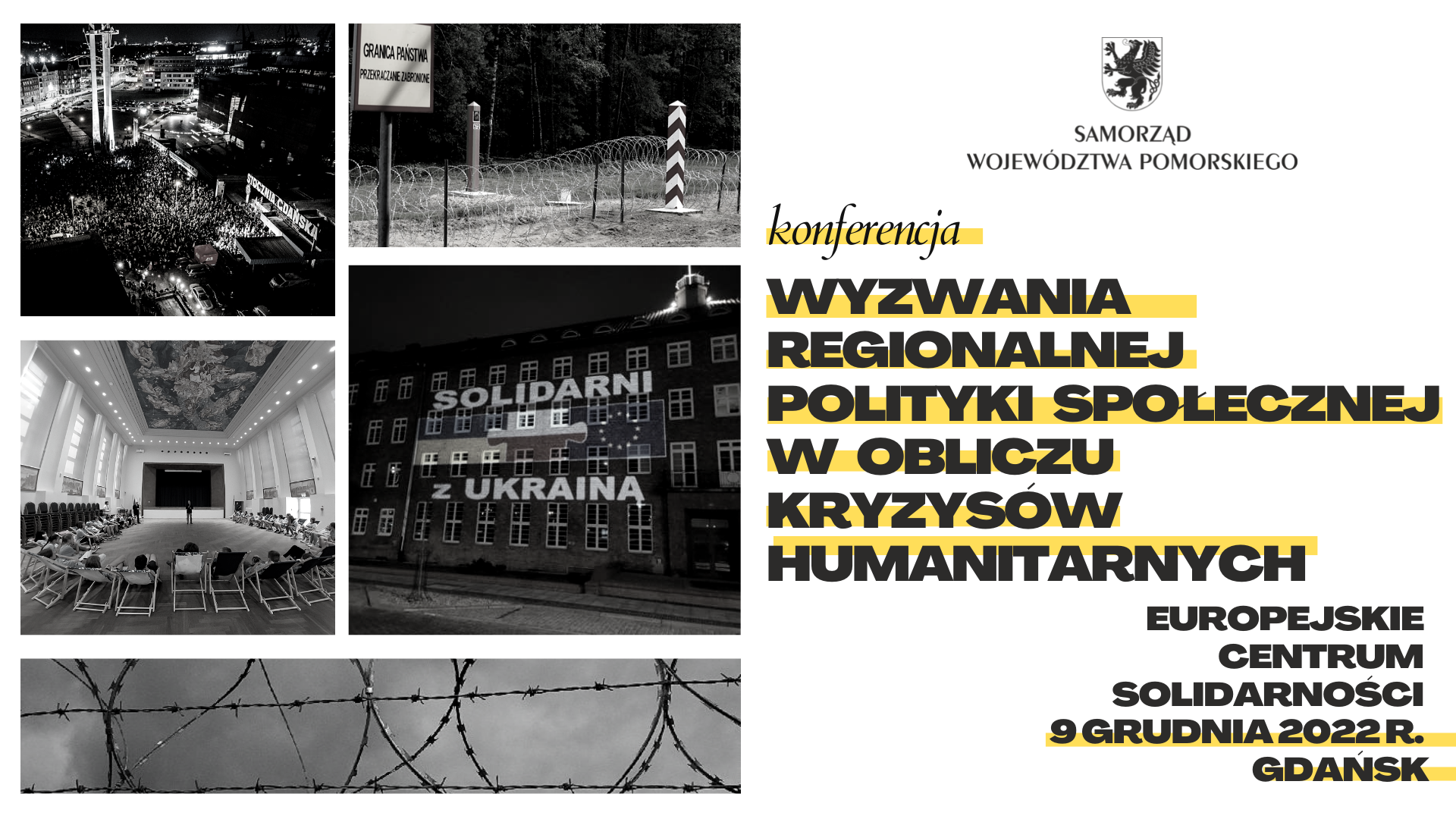 Konferencja: Wyzwania regionalnej polityki społecznej w obliczu kryzysów humanitarnych