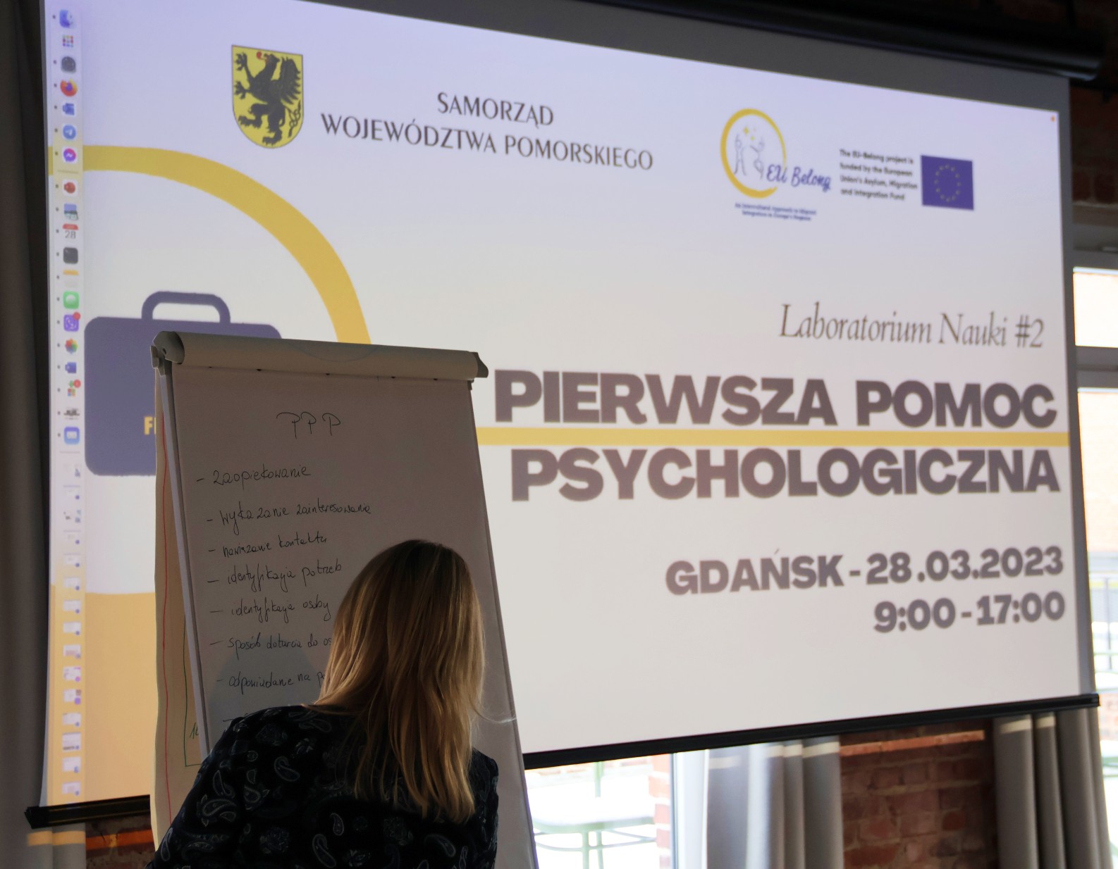 [EU-BELONG] Laboratorium Nauki#2 – Pierwsza Pomoc Psychologiczna