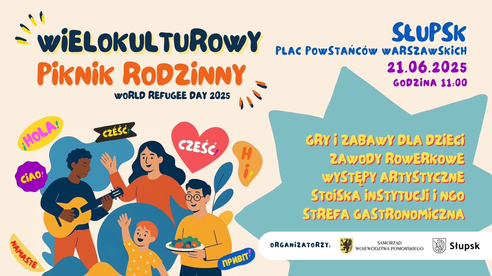 Wielokulturowy Piknik Rodzinny – World Refugee Day 2025